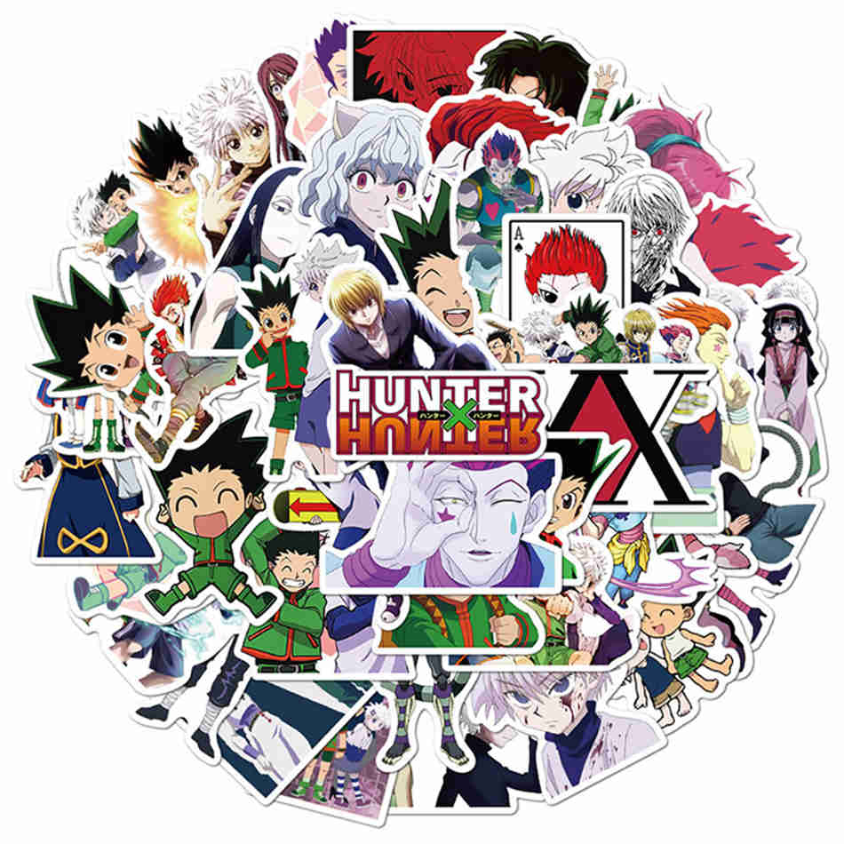 50 Hunter X Hunter Stickers