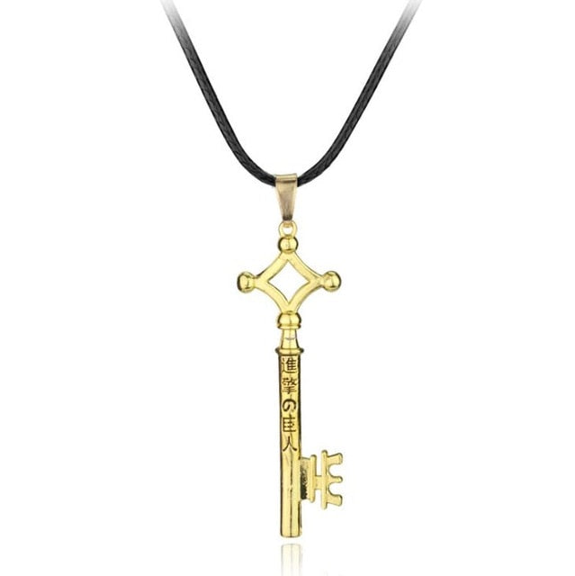 Attack on Titan Eren Jaeger Key Necklace