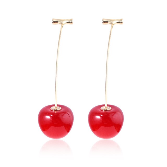 Noriaki Kakyoin Cherry Earrings