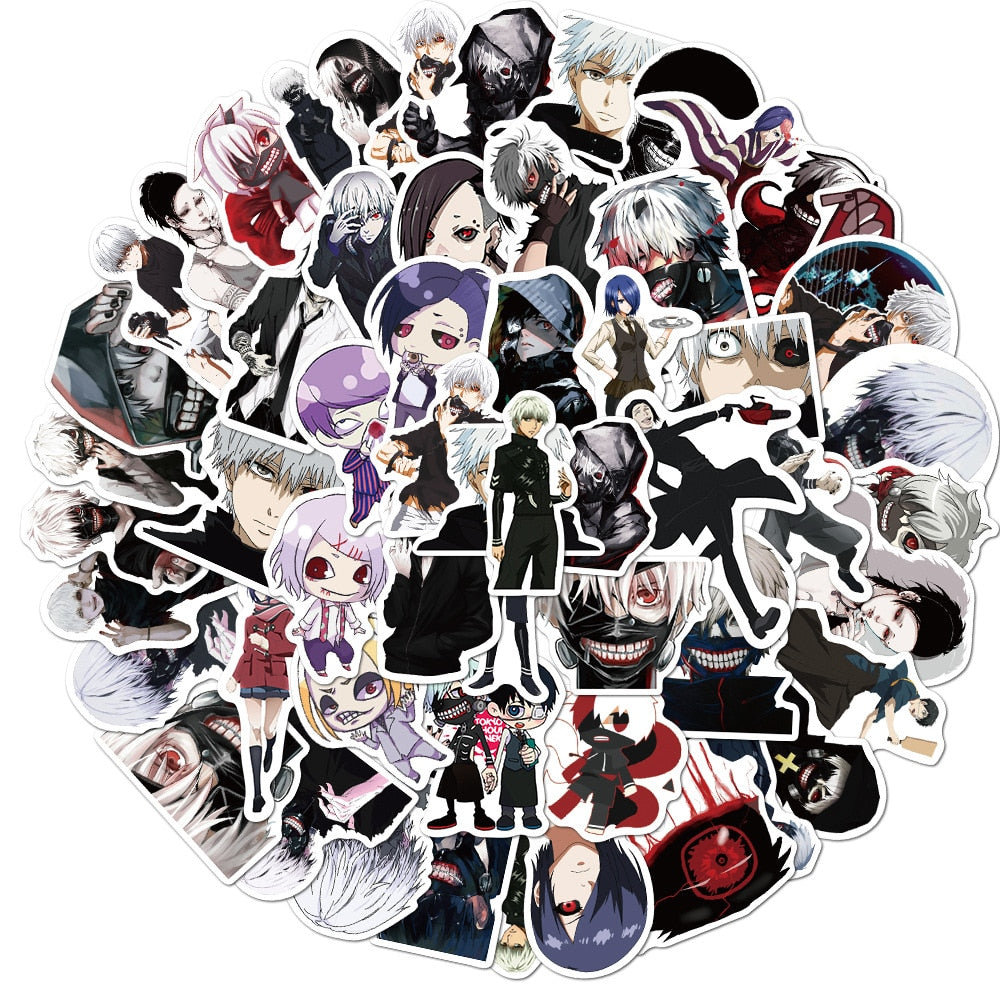 50 Tokyo Ghoul Stickers
