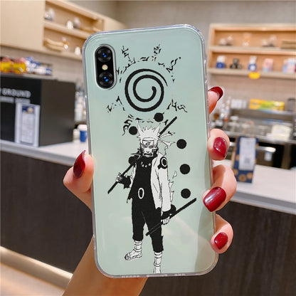 Naruto Uzumaki & Sasuke Uchiha iPhone Cases